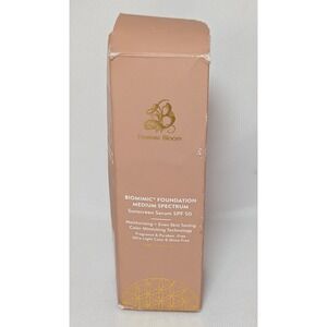 Forever Bloom Biomimic Foundation Medium Spectrum Sunscreen Serum SPF 50 1oz New